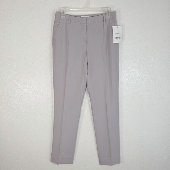 Anne Valerie Hash Pants - Anne Valerie Hash Pour Cartier Tapered Pants EU 36 Gray Minimalist Designer NWT